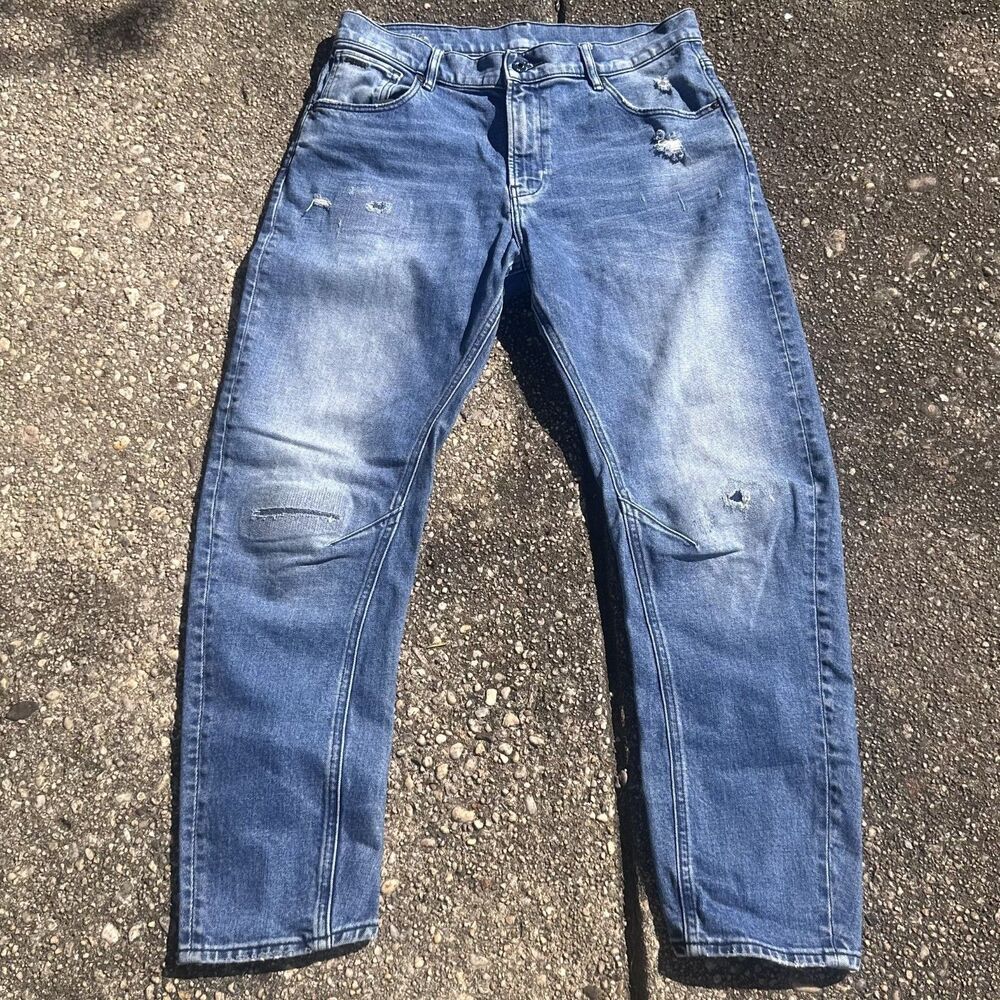 G Star Raw Arc 3D Boyfriend Womens Jeans Size 29 Barrel Taper